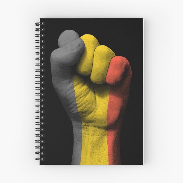 Item preview, Flag of Belgium on a Raised Clenched Fist  designed and sold by JeffBartels.