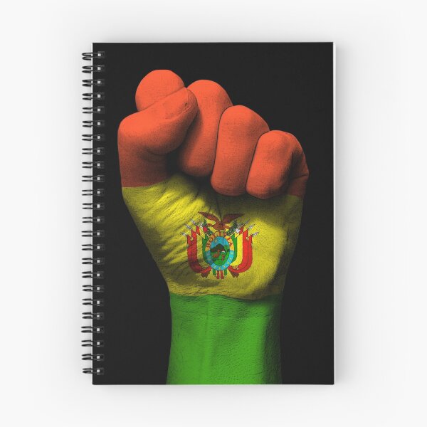Item preview, Flag of Bolivia on a Raised Clenched Fist  designed and sold by JeffBartels.