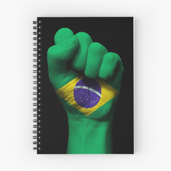 Item preview, Flag of Brazil on a Raised Clenched Fist  designed and sold by JeffBartels.