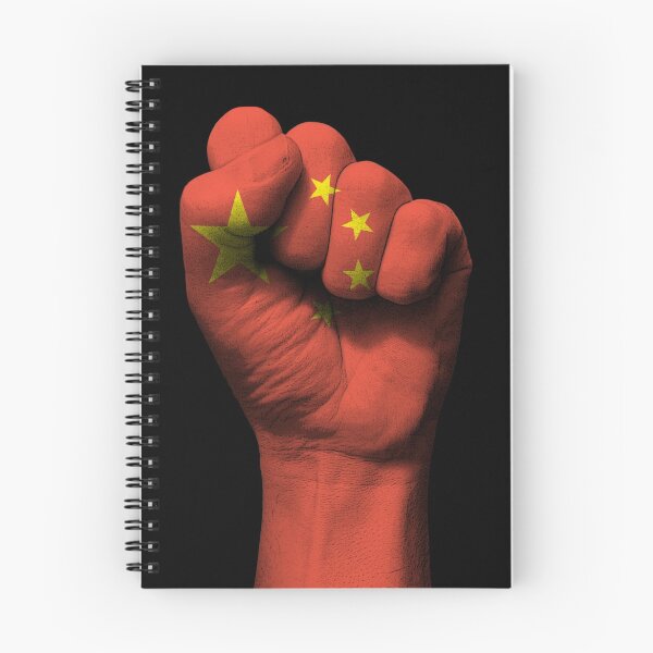 Item preview, Flag of China on a Raised Clenched Fist  designed and sold by JeffBartels.