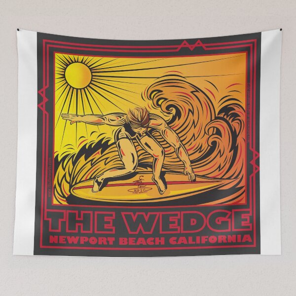 Item preview, THE WEDGE NEWPORT BEACH CALIFORNIA designed and sold by Larry Butterworth.