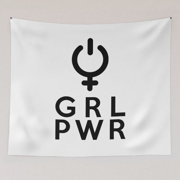 Item preview, Girl Power Nerdy Pun Venus Symbol Gamer Girl Science Stem designed and sold by RowdyRouton.