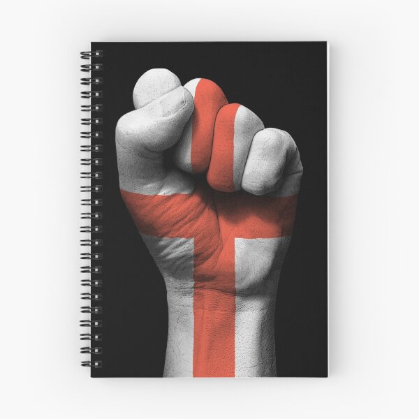 Item preview, Flag of England on a Raised Clenched Fist  designed and sold by JeffBartels.