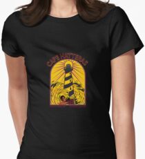 CAPE HATTERAS NORTH CAROLINA SURFING Women's Fitted T-Shirt