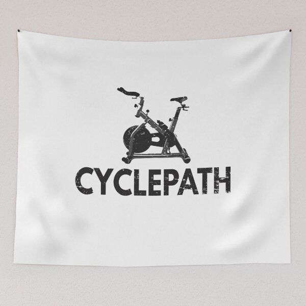 Item preview, Funny Indoor Cycling Spin Class Exercise Cyclepath Pun designed and sold by RowdyRouton.