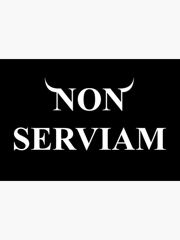 Non serviam catvlyst перевод. Non Serviam группа. Non Serviam эскиз. Damngod – non Serviam. Non Serviam тату.
