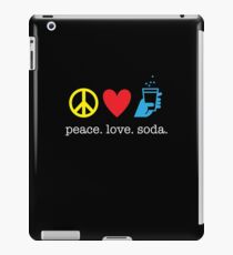 Peace Love Soda iPad Case/Skin