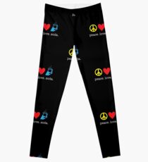 Peace Love Soda Leggings