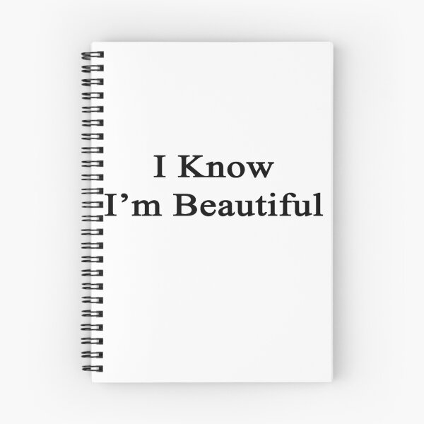 Item preview, I Know I'm Beautiful  designed and sold by supernova23.