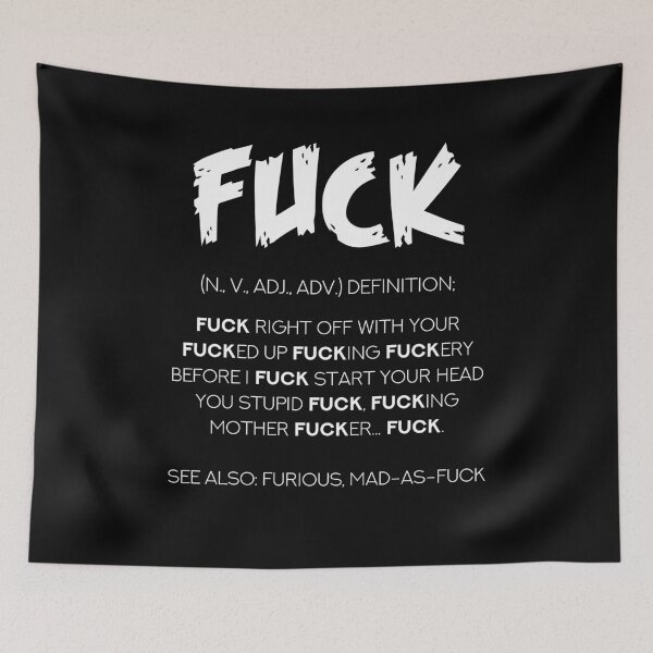 Item preview, Fuck Definition Shirt, Swear and Curse but Fix that Fucking Problem designed and sold by Maindy.