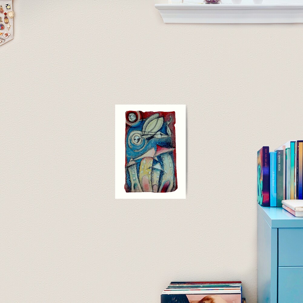 El soplo del Ángel Art Print
