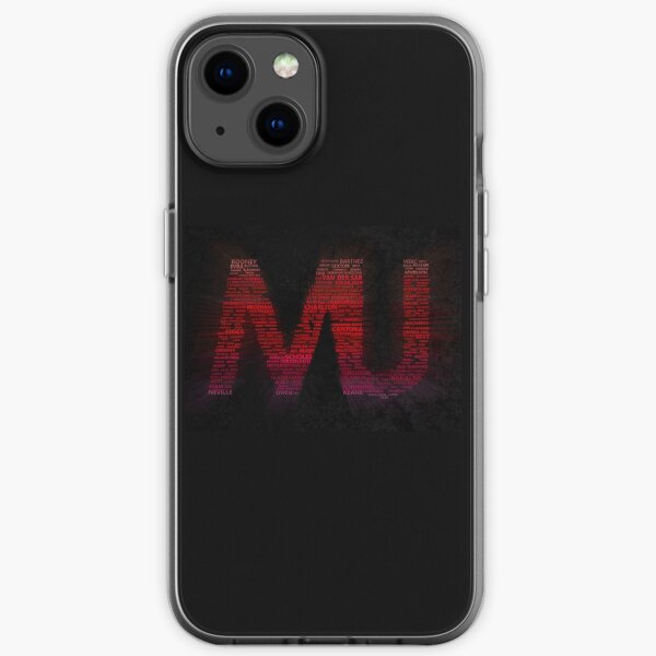 Manchester United 030 Coque souple iPhone