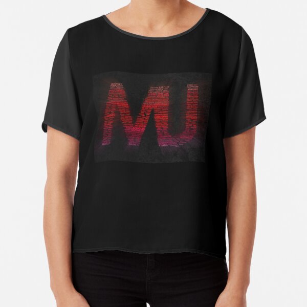 Manchester United 030 Chiffon Top