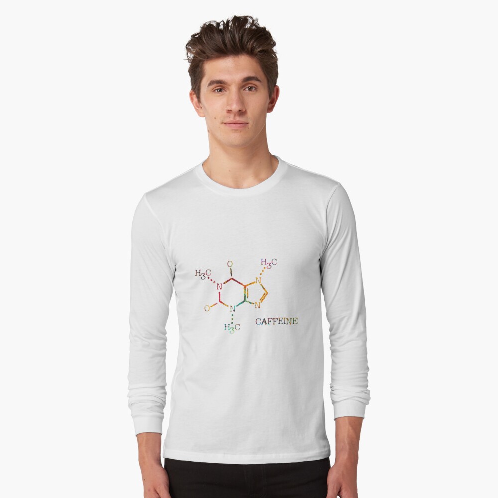 caffeine molecule shirt