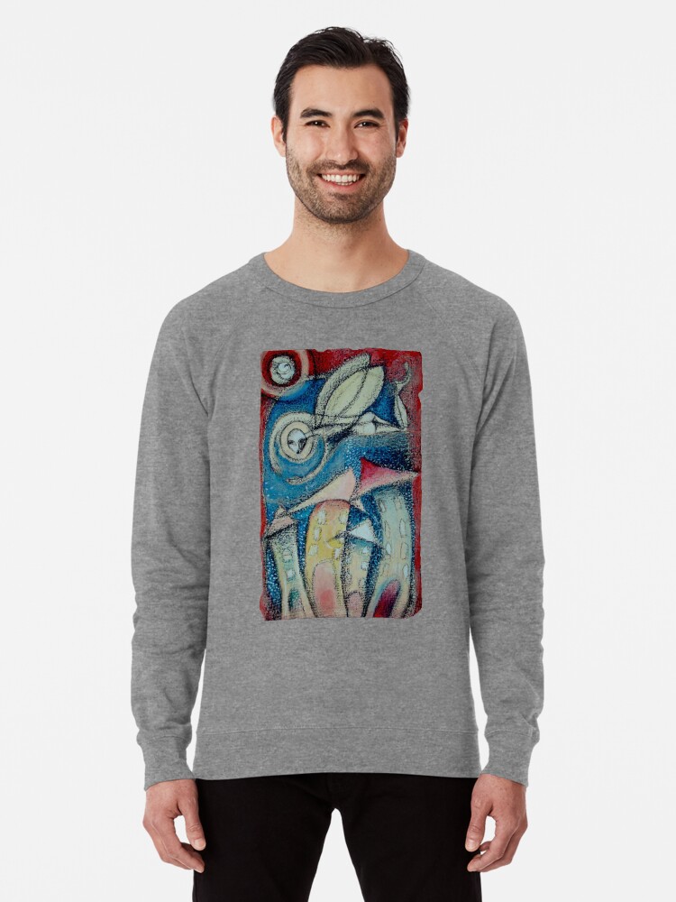 Alternate view of El soplo del Ángel Lightweight Sweatshirt