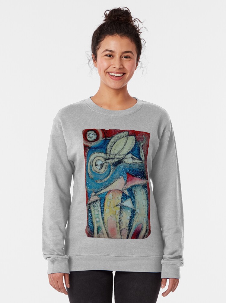 Alternate view of El soplo del Ángel Pullover Sweatshirt