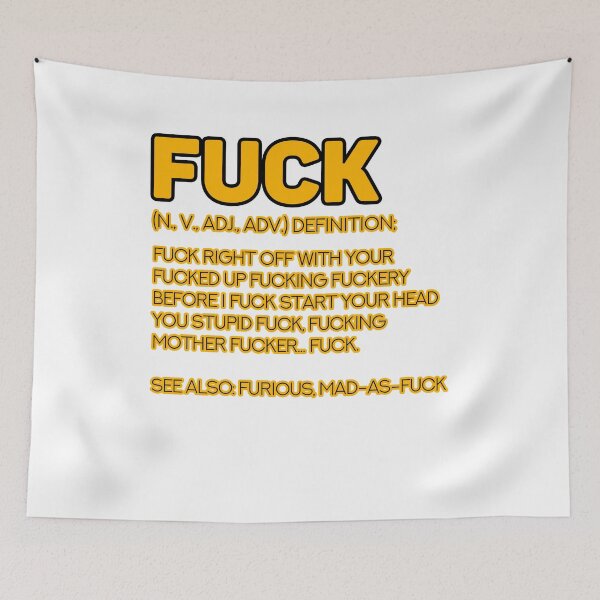 Item preview, Fuck Definition Shirt, Swear and Curse but Fix that Fucking Problem designed and sold by Maindy.