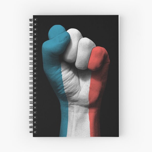 Item preview, Flag of France on a Raised Clenched Fist  designed and sold by JeffBartels.
