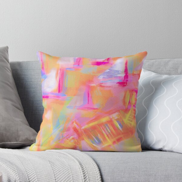 Item preview, Colorful Abstract Art Sailboat in Pastels designed and sold by ntartworks.