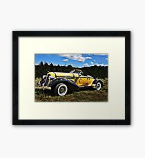 Boat tail Framed Print