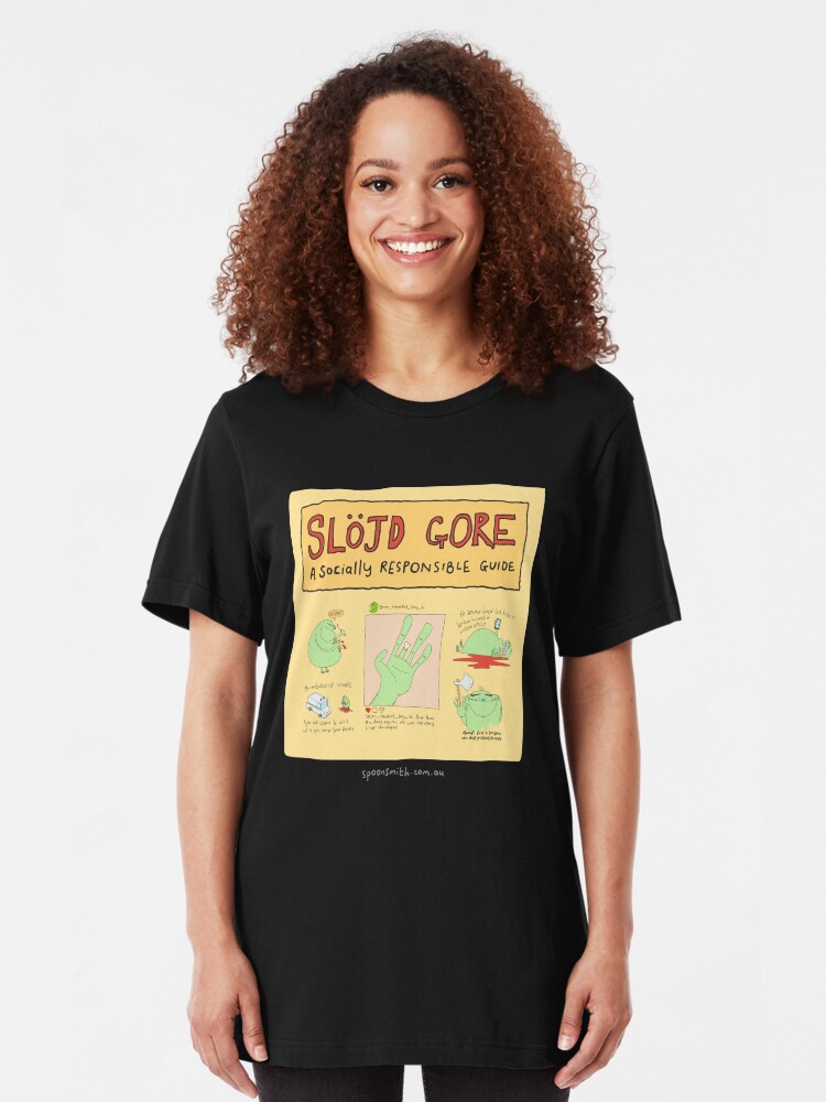 Alternate view of Slojd gore! Slim Fit T-Shirt