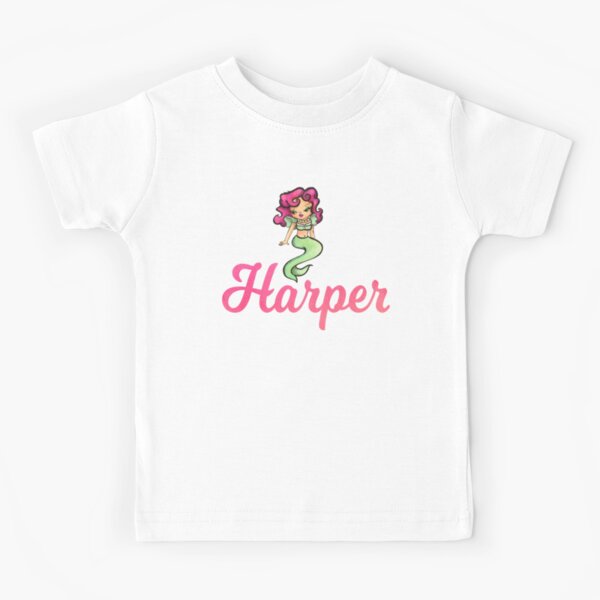 Artikel-Vorschau von Harper-Mädchen nennen mit Weinlese-Meerjungfrau, designt und verkauft von ComicKitsch.