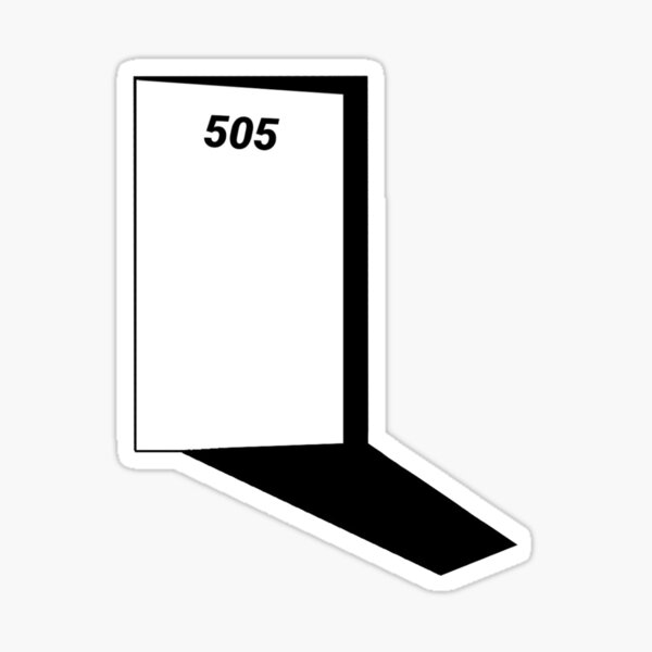 Going back to 505 Sticker