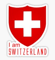 I Am Switzerland Twilight Sticker