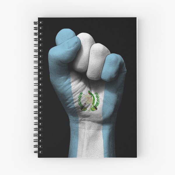 Item preview, Flag of Guatemala on a Raised Clenched Fist  designed and sold by JeffBartels.