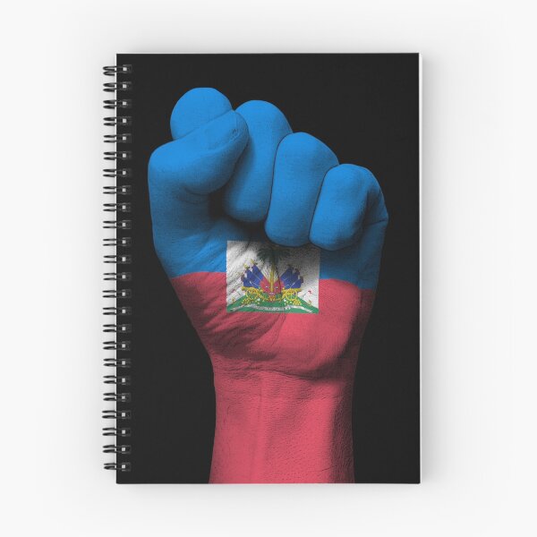Item preview, Flag of Haiti on a Raised Clenched Fist  designed and sold by JeffBartels.