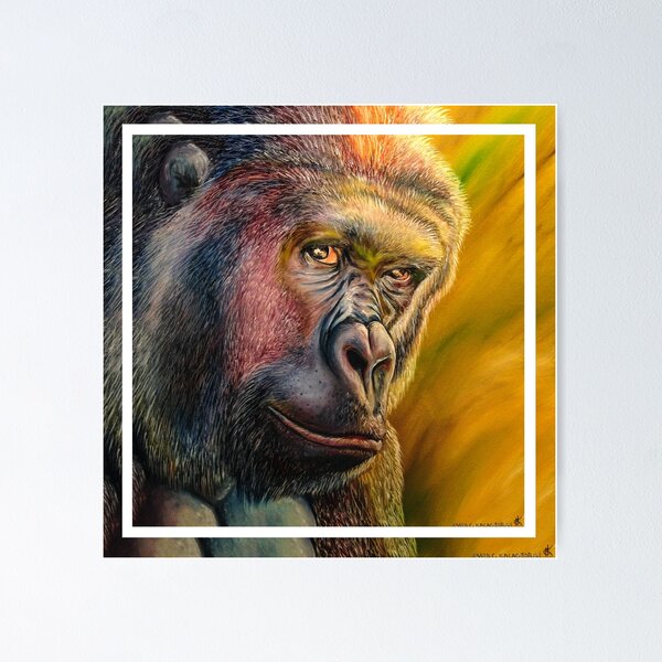 Item preview, Harambe Square - Kyra C. Kalageorgi designed and sold by Kyra C. Kalageorgi.