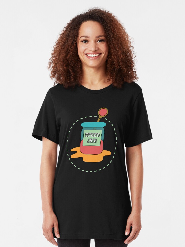 Alternate view of Spoon Jam Tee! Slim Fit T-Shirt
