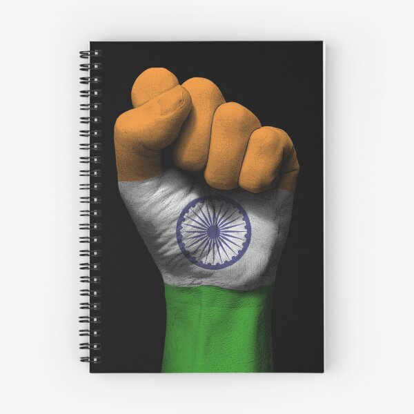 Item preview, Flag of India on a Raised Clenched Fist  designed and sold by JeffBartels.