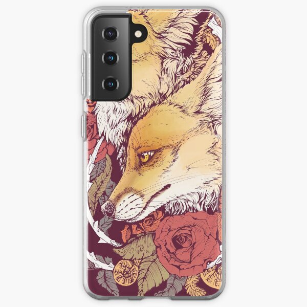 Red Fox Bloom Samsung Galaxy Soft Case