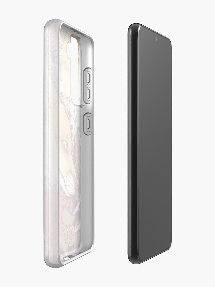 Alternate view of Red Fox Bloom Case & Skin for Samsung Galaxy