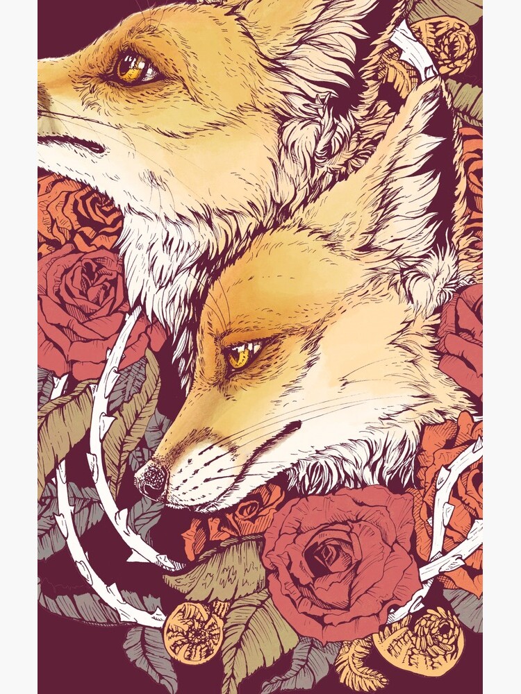 Red Fox Bloom by plaguedog