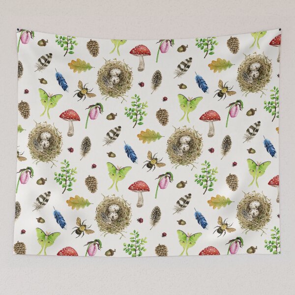 Item preview, Woodland Study designed and sold by Tracy Lizotte Studios.