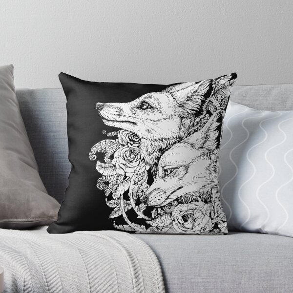 Fox Pillows Cushions for Sale Redbubble