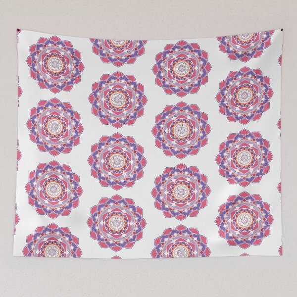 Item preview, Pink and purple mandala cool vibes  designed and sold by Mandala108.