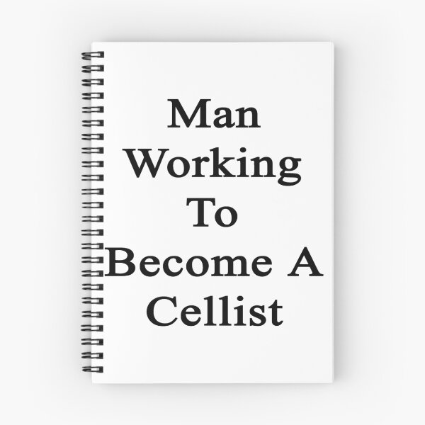 Item preview, Man Working To Become A Cellist  designed and sold by supernova23.
