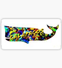 Galapagos whale Sticker