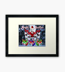 Jingle Bulls Jingle Bulls Framed Print