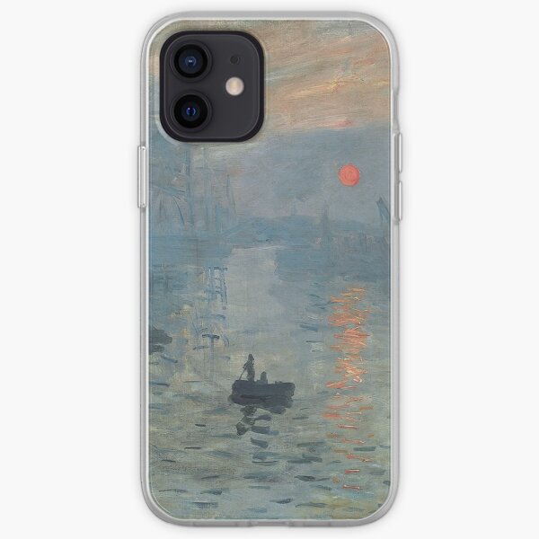Impression Sunrise Painting par Claude Monet Coque souple iPhone
