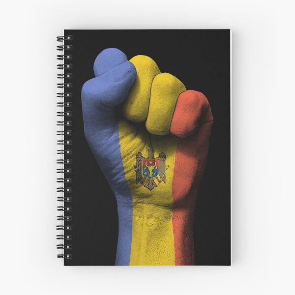 Item preview, Flag of Moldova on a Raised Clenched Fist  designed and sold by JeffBartels.