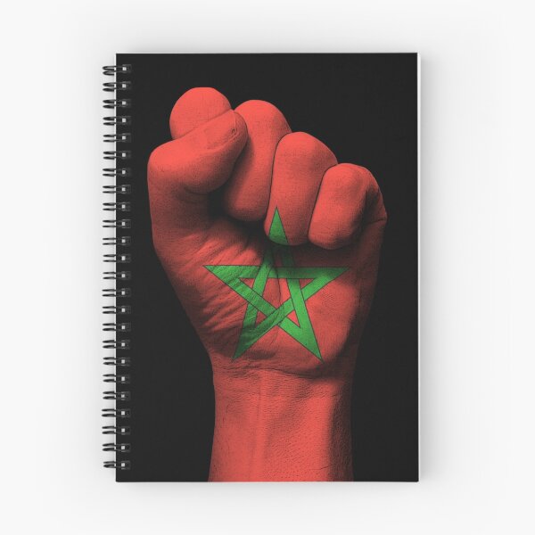 Item preview, Flag of Morocco on a Raised Clenched Fist  designed and sold by JeffBartels.
