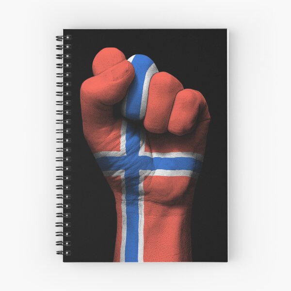 Item preview, Flag of Norway on a Raised Clenched Fist  designed and sold by JeffBartels.