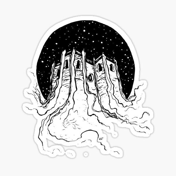 Castle on a Cloud Sticker