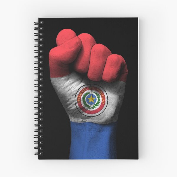 Item preview, Flag of Paraguay on a Raised Clenched Fist  designed and sold by JeffBartels.