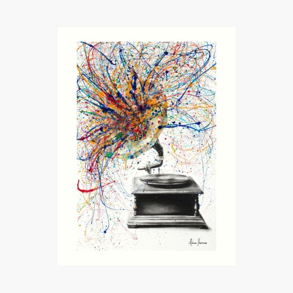 Gramophone Art Print