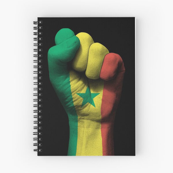 Item preview, Flag of Senegal on a Raised Clenched Fist  designed and sold by JeffBartels.